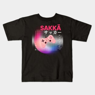 Soccer Video Game Japanese Kids T-Shirt